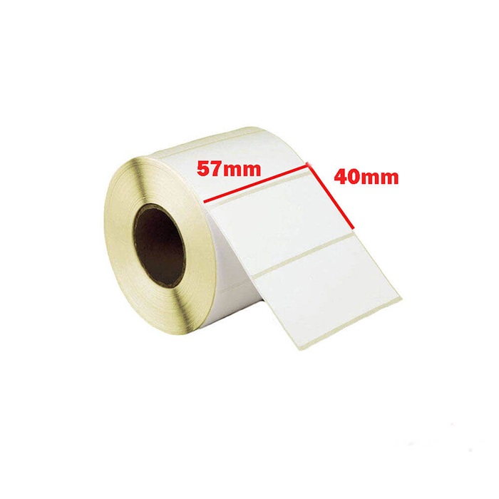 لیبل حرارتی 40 در 57