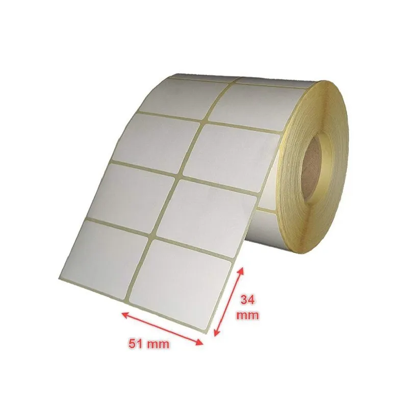 لیبل کاغذی 34 در 51