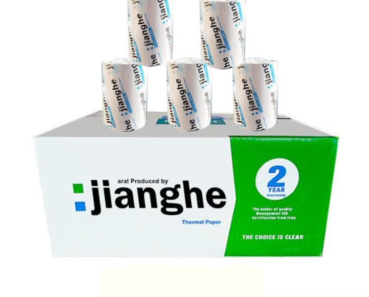 کاغذ حرارتی عرض 8 سانت جیانگ 36 متری